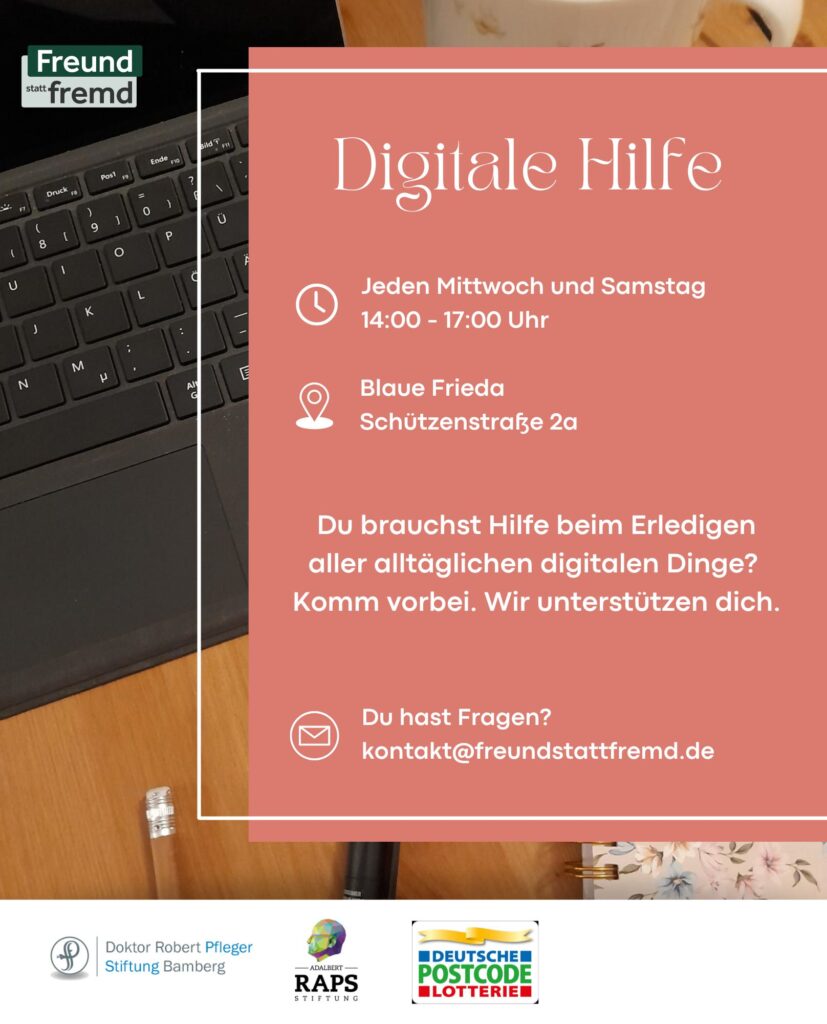 Sprechstunde: digitale Hilfe